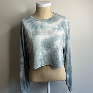 Moon Phase Tie Dye Shirt